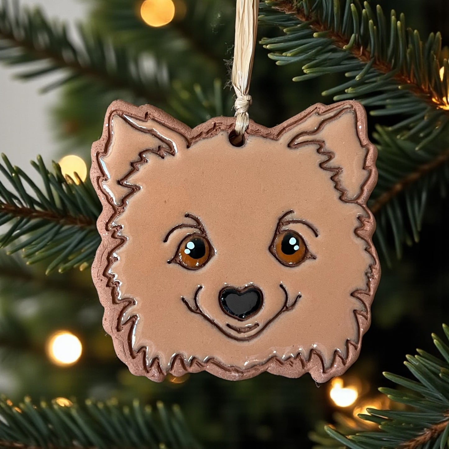 Pomeranian Ornament