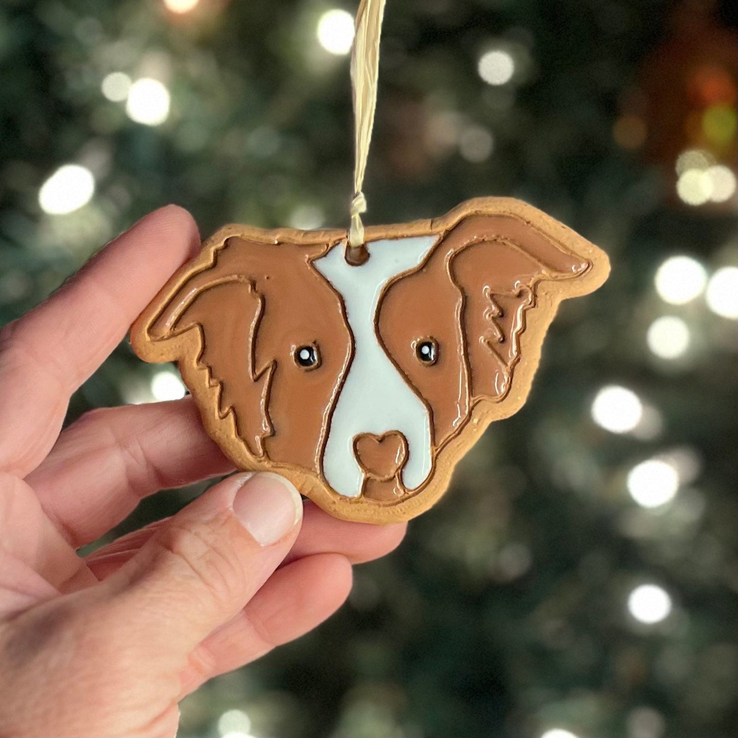 Border Collie Ornament