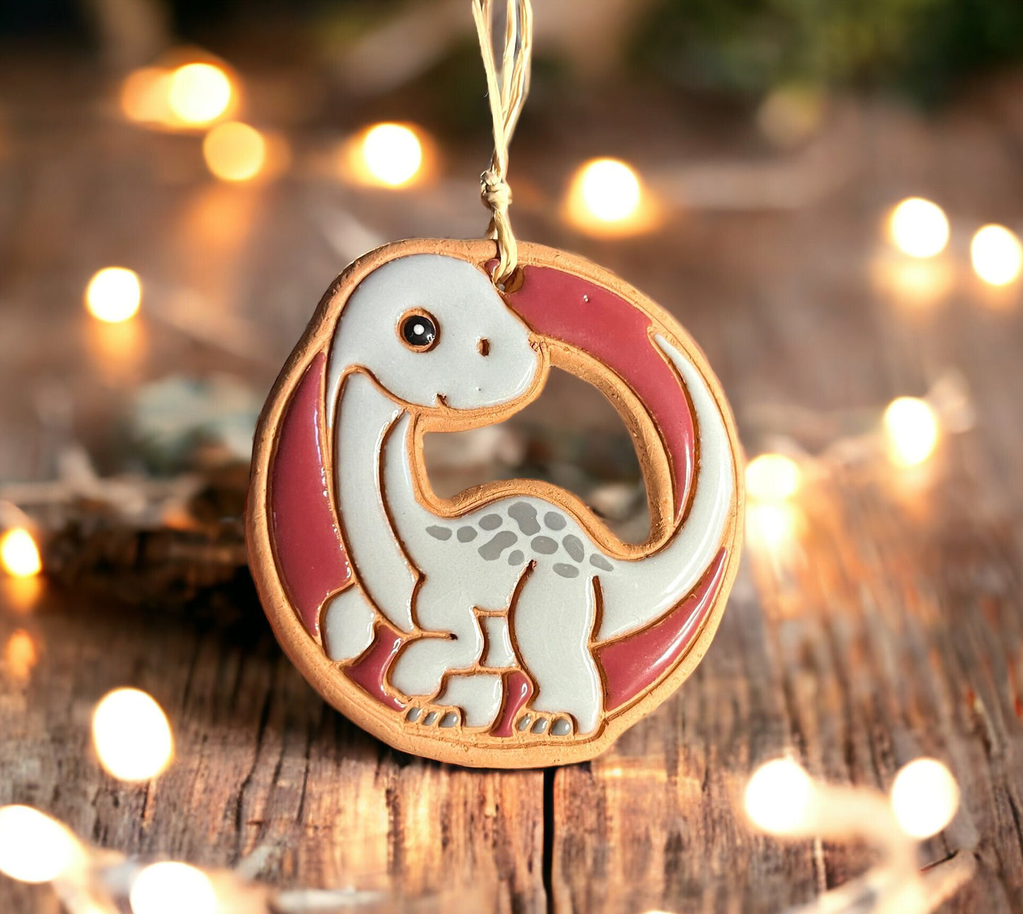 Dinosaur Ornament (color variations)
