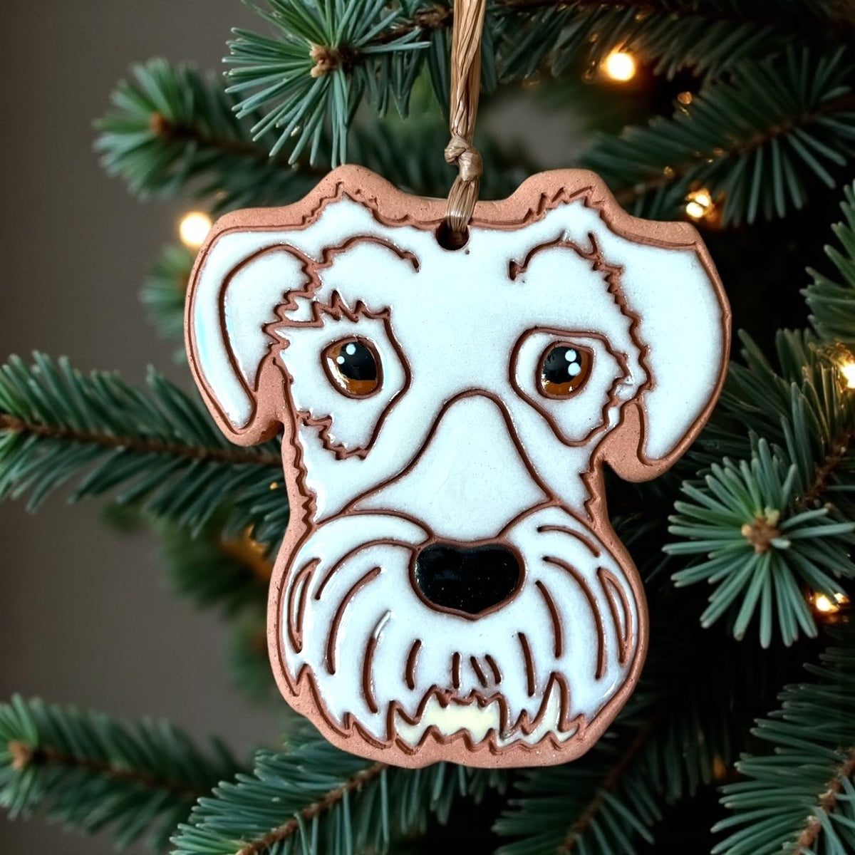 Schnauzer Dog Ornament