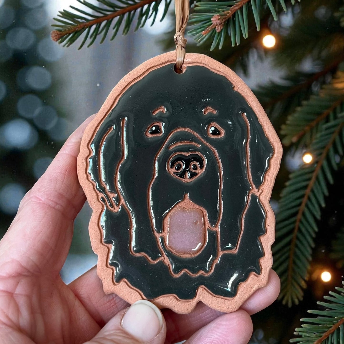 Newfoundland Dog Ornament