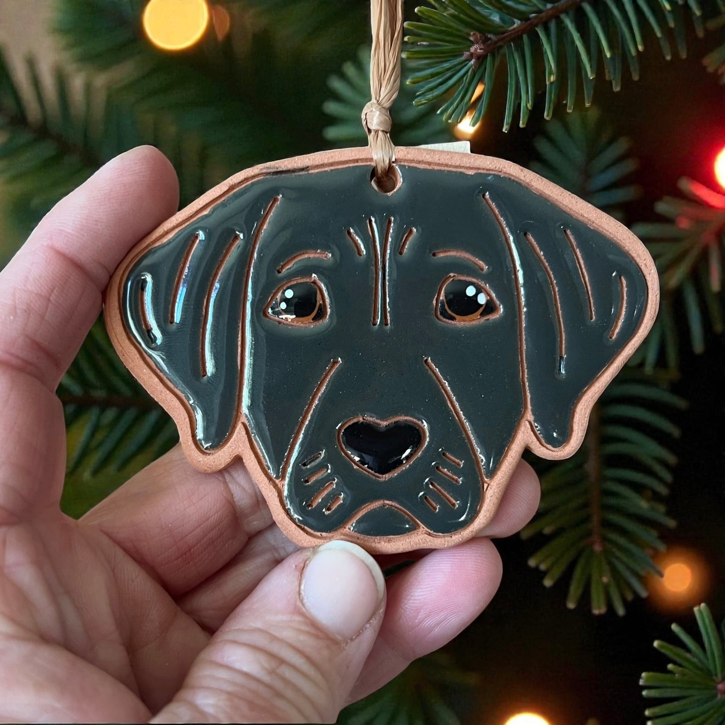 Black Lab Ornament