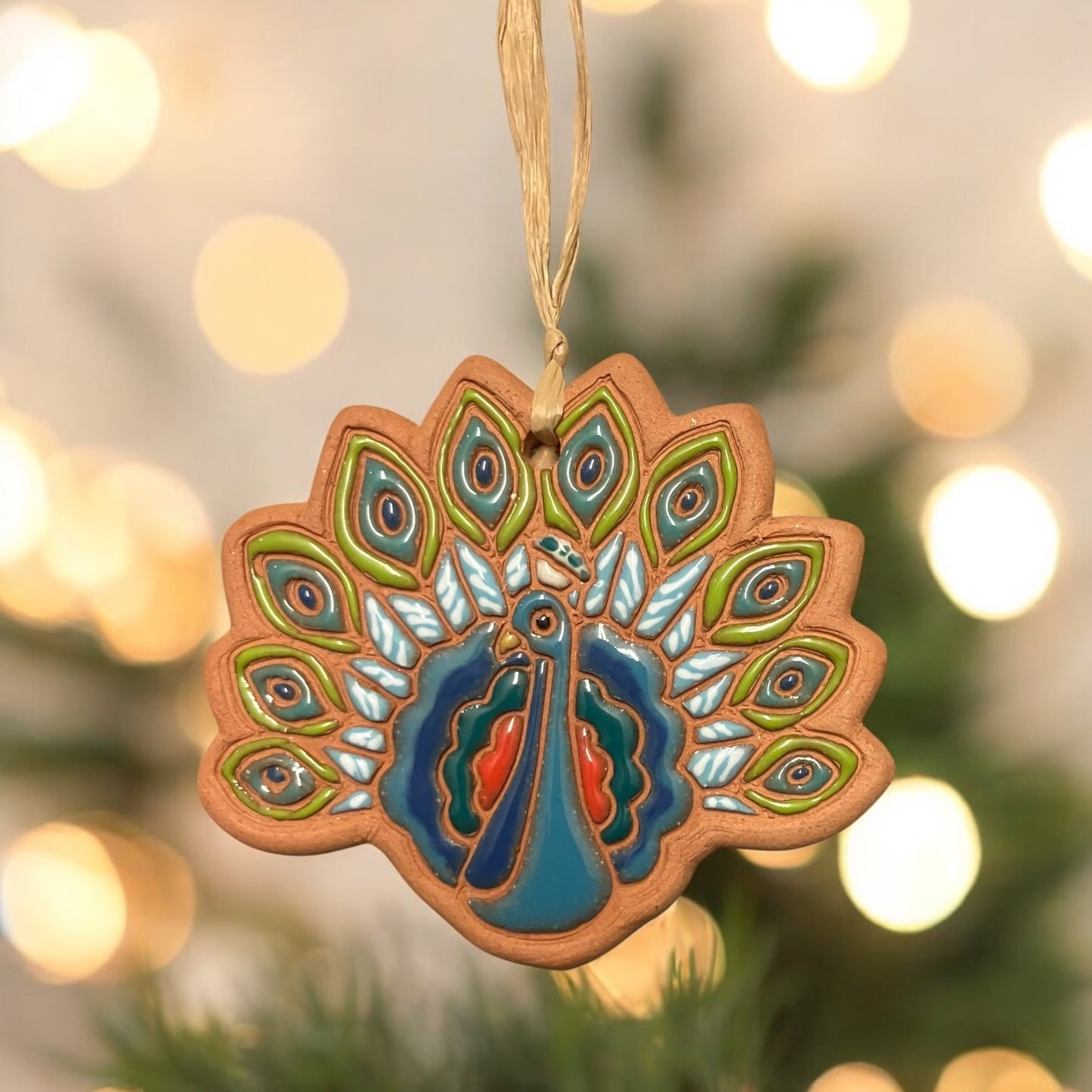 Peacock Ornament