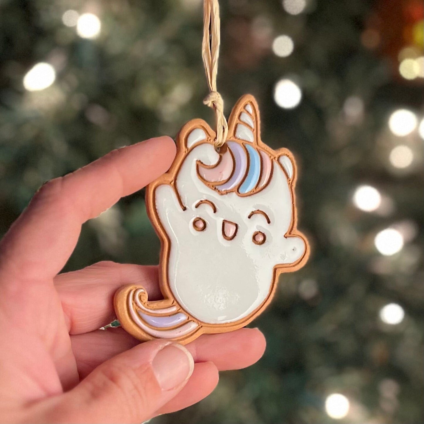 Unicorn Doll Ornament