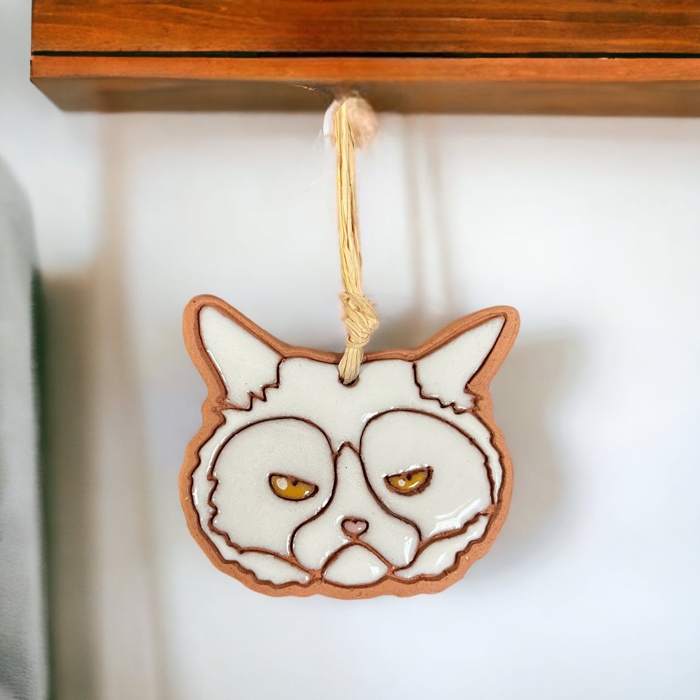 Grumpy Cat Ornament (color variations)