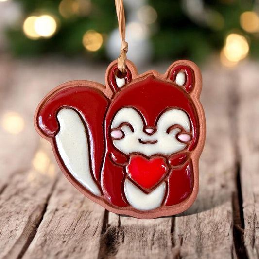 Cute Squirrel Ornament