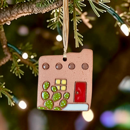 Cactus Adobe Ornament (color variations)