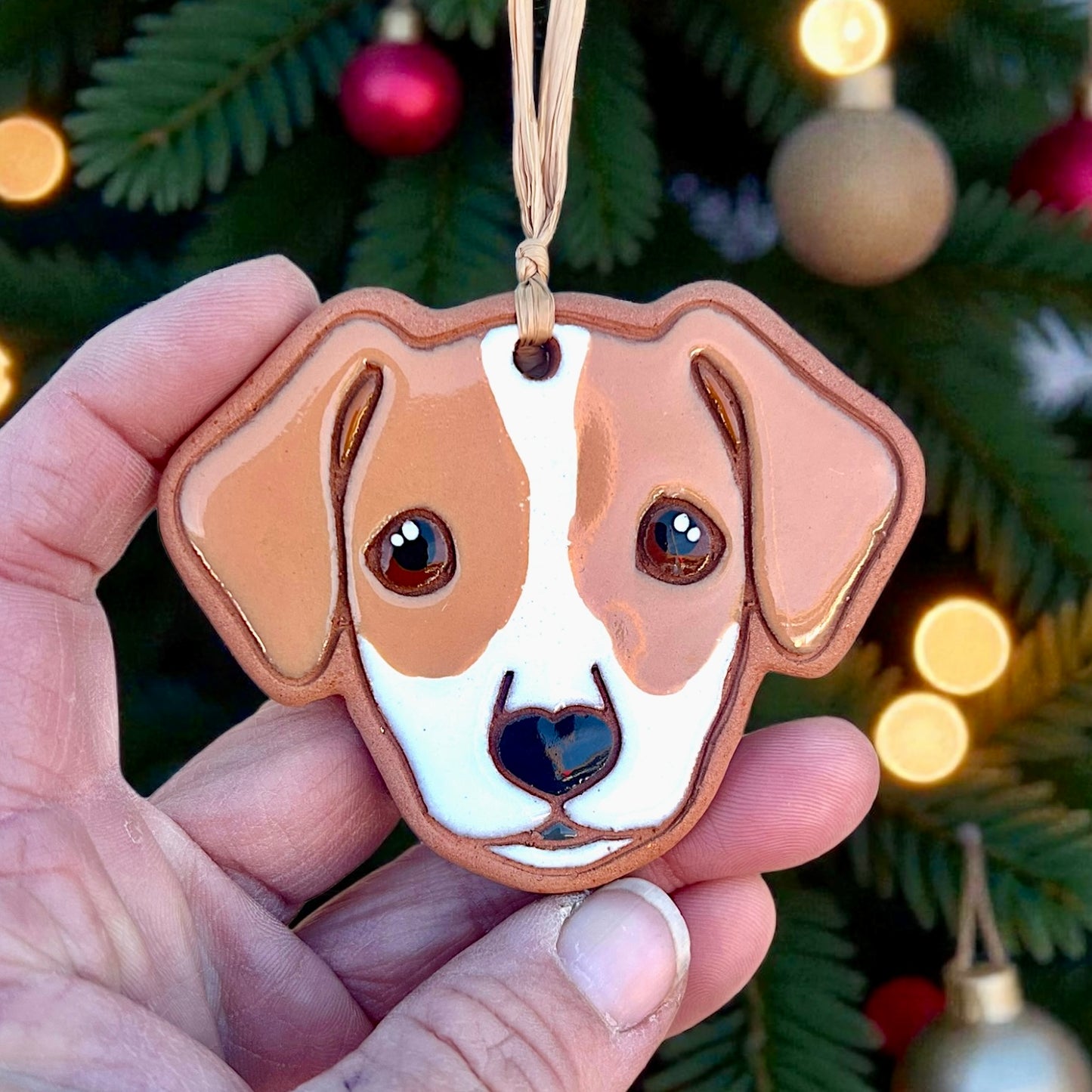 Jack Russel Dog Ornament