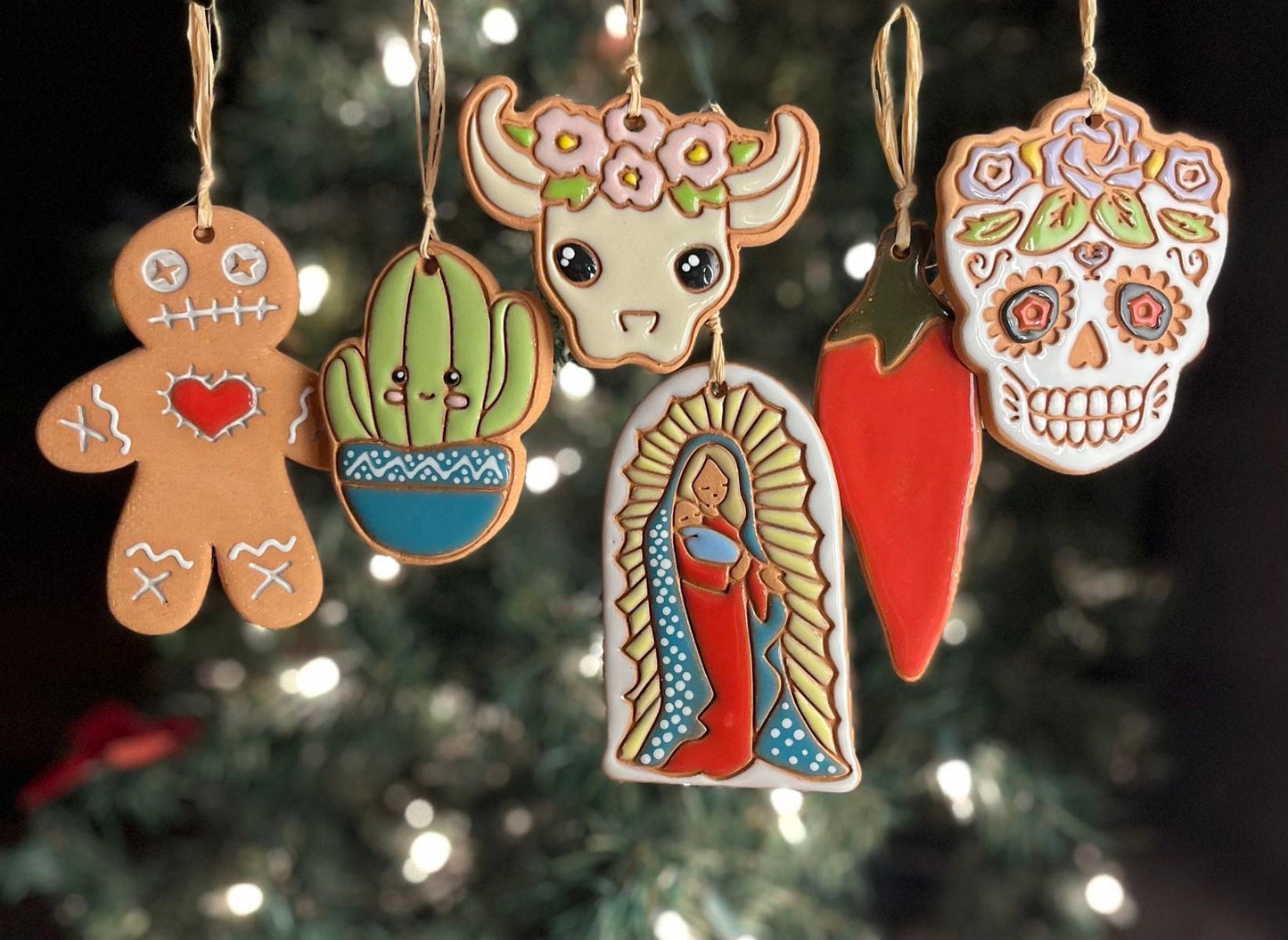Southwest Boho Ornament Gift Set
