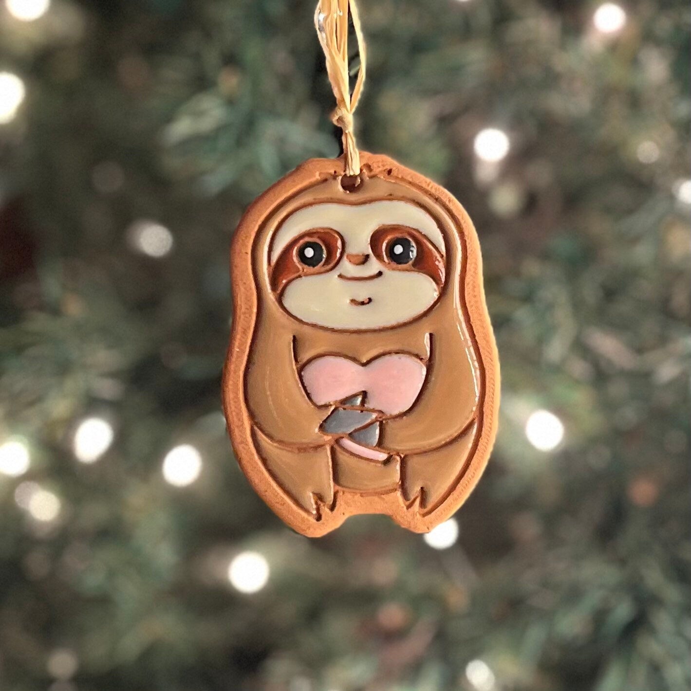 Sloth Ornament