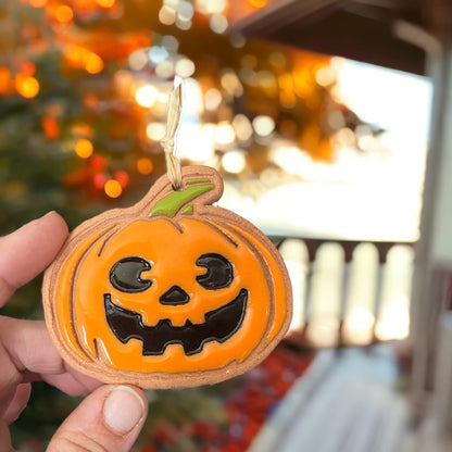 Jack-o-Lantern Pumpkin Halloween Ornament