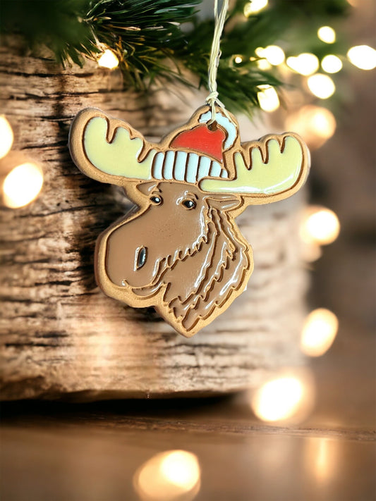 Moose Ornament (color variations)