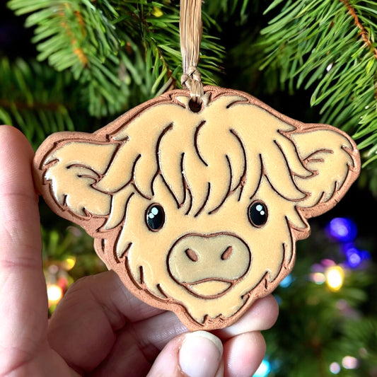 Highlands Cow Ornament