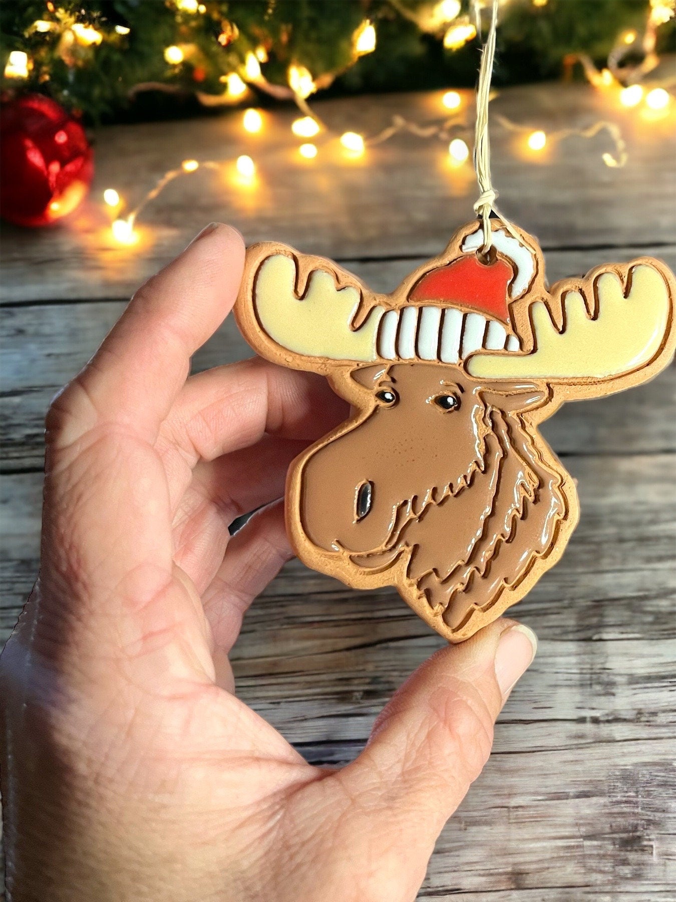 Moose Ornament (color variations)