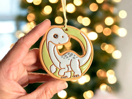 Dinosaur Ornament (color variations)