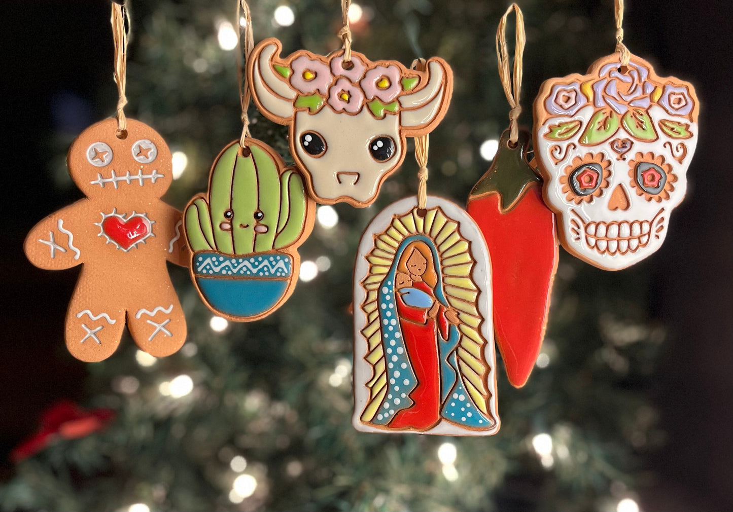 Southwest Boho Ornament Gift Set