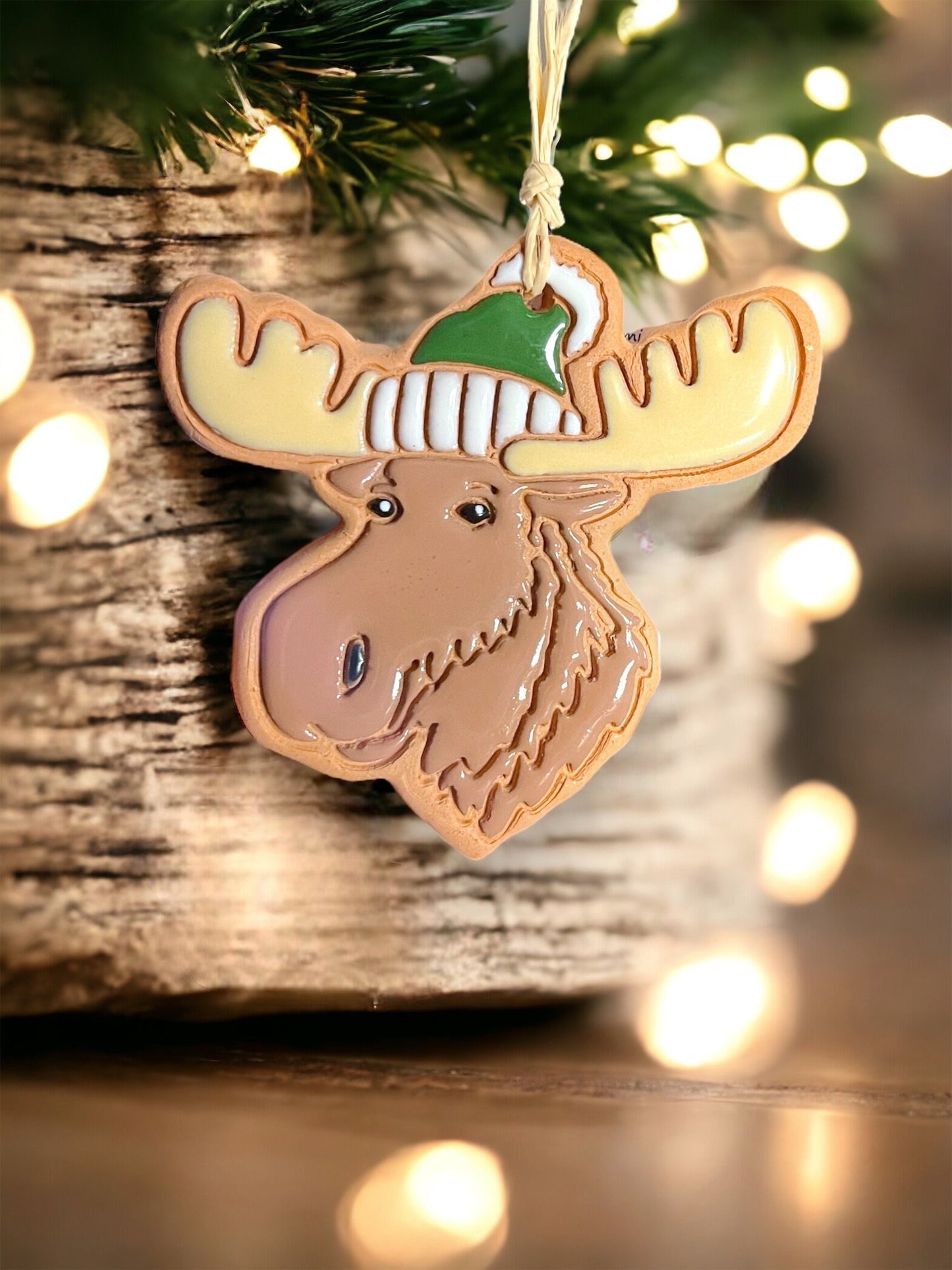 Moose Ornament (color variations)