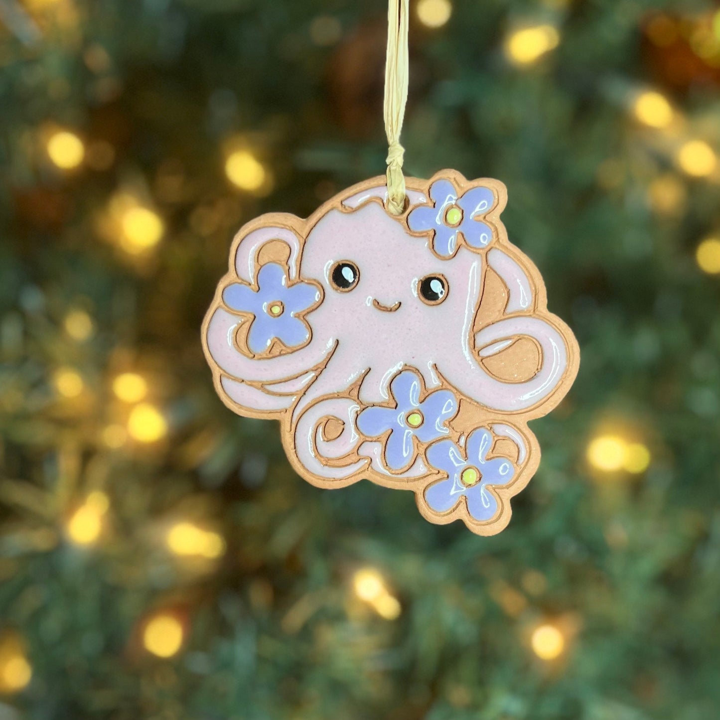 Octopus Ornament (color variations)