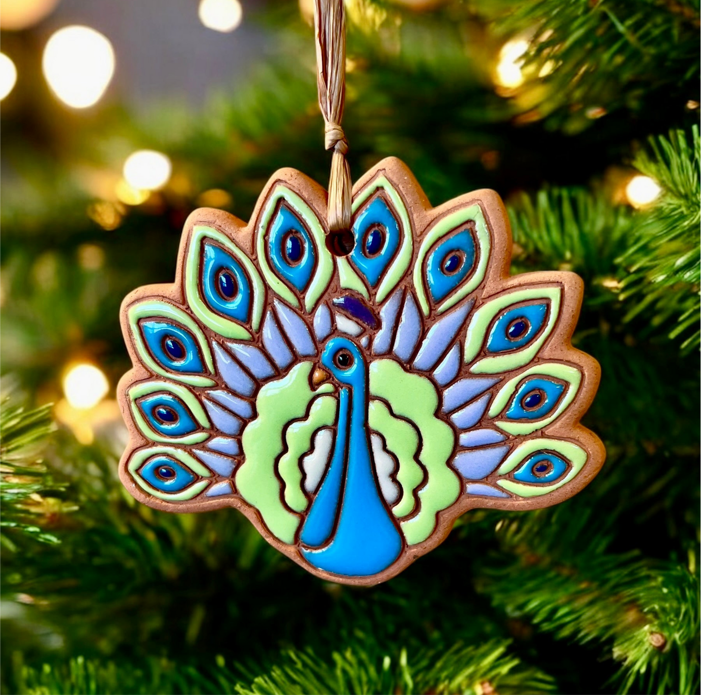 Peacock Ornament