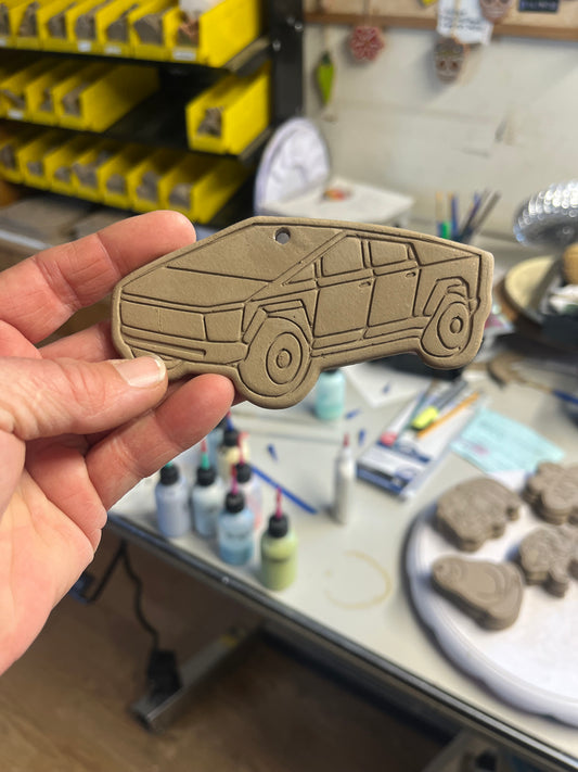 Pre-order Cyber Truck Ornament