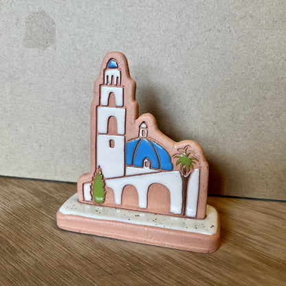Ceramic Base for Standing Ornament Customization