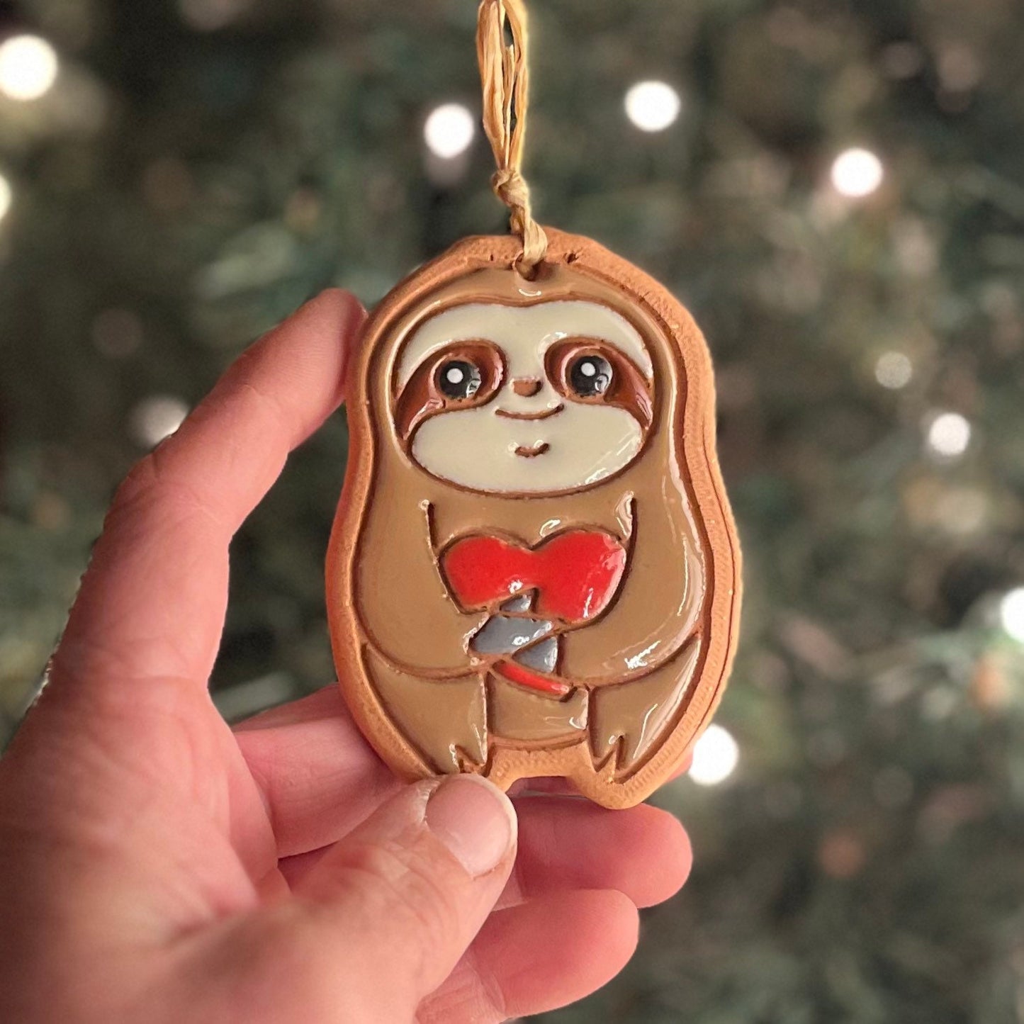 Sloth Ornament