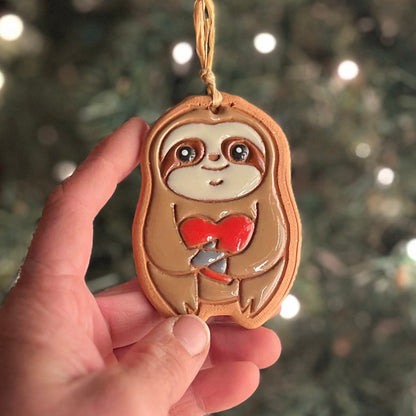 Sloth Ornament