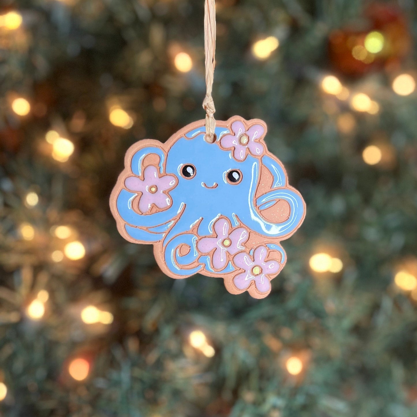 Octopus Ornament (color variations)