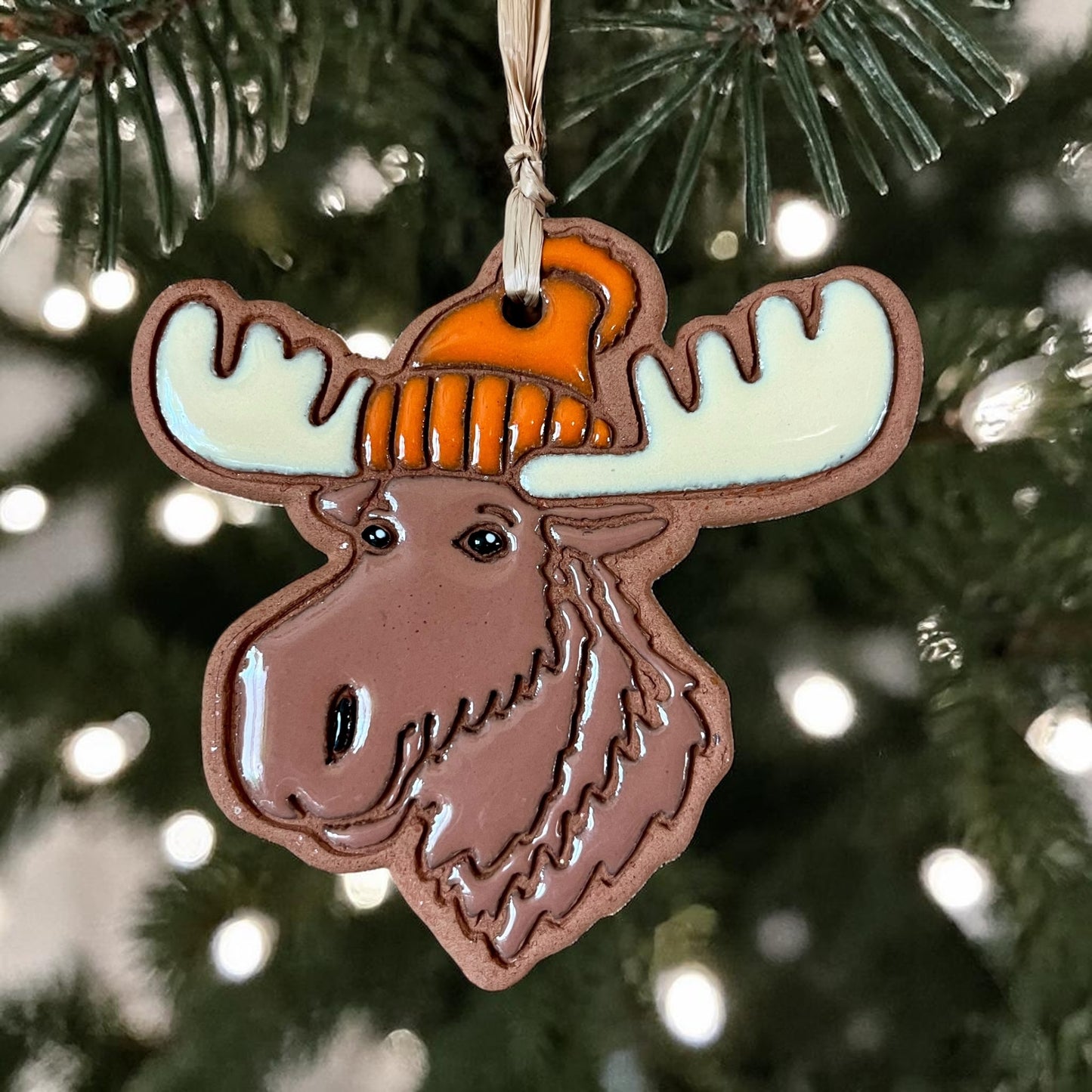 Moose Ornament (color variations)