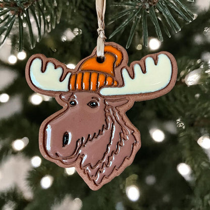 Moose Ornament (color variations)