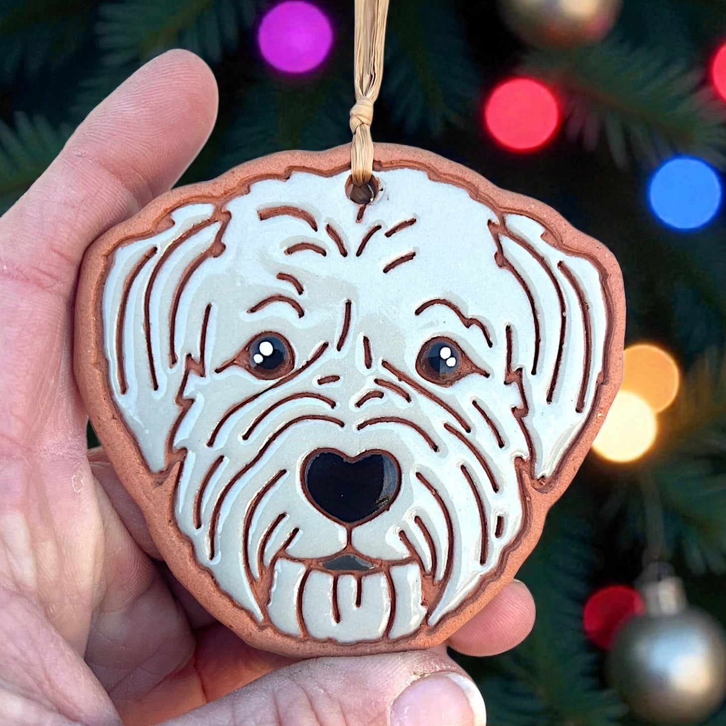 Wheaten Terrier Dog Ornament