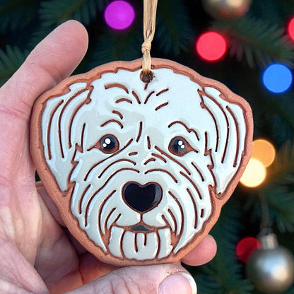Wheaten Terrier Dog Ornament