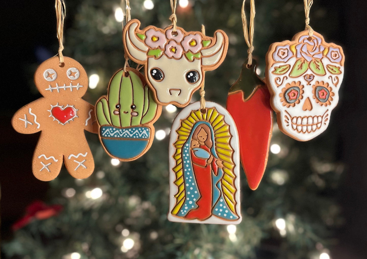 Southwest Boho Ornament Gift Set