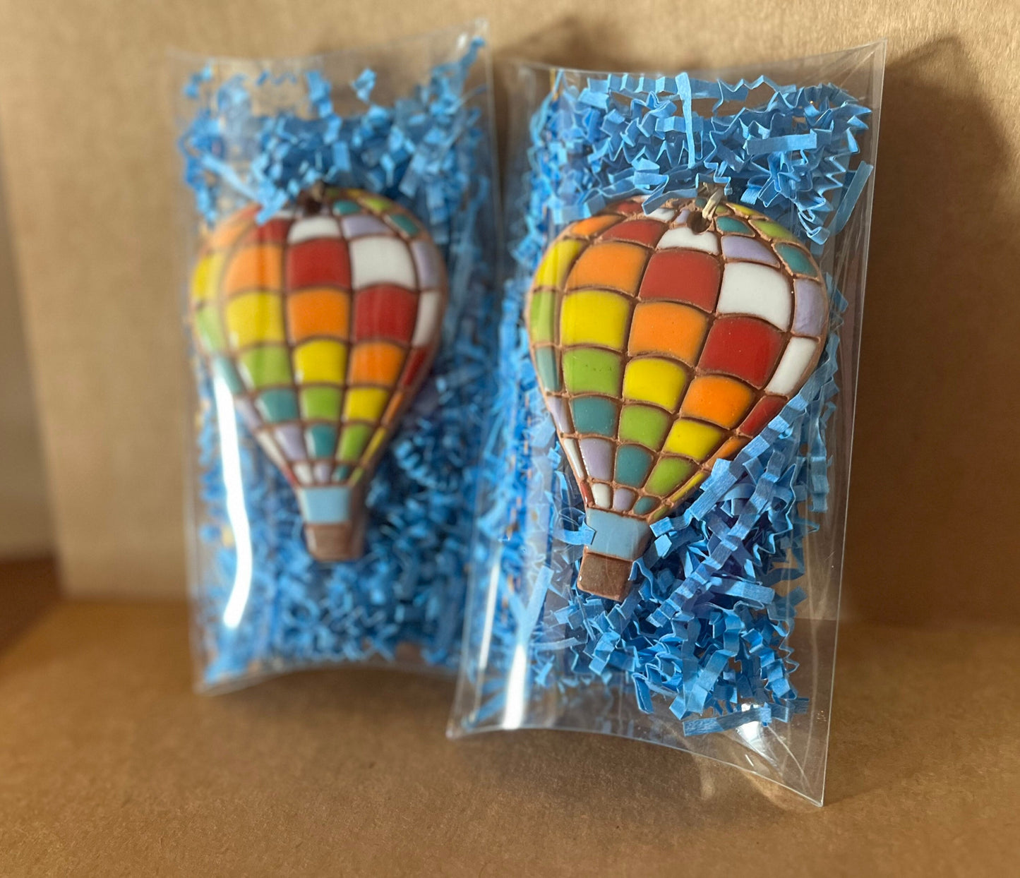Hot Air Balloon Ornament (color variations)
