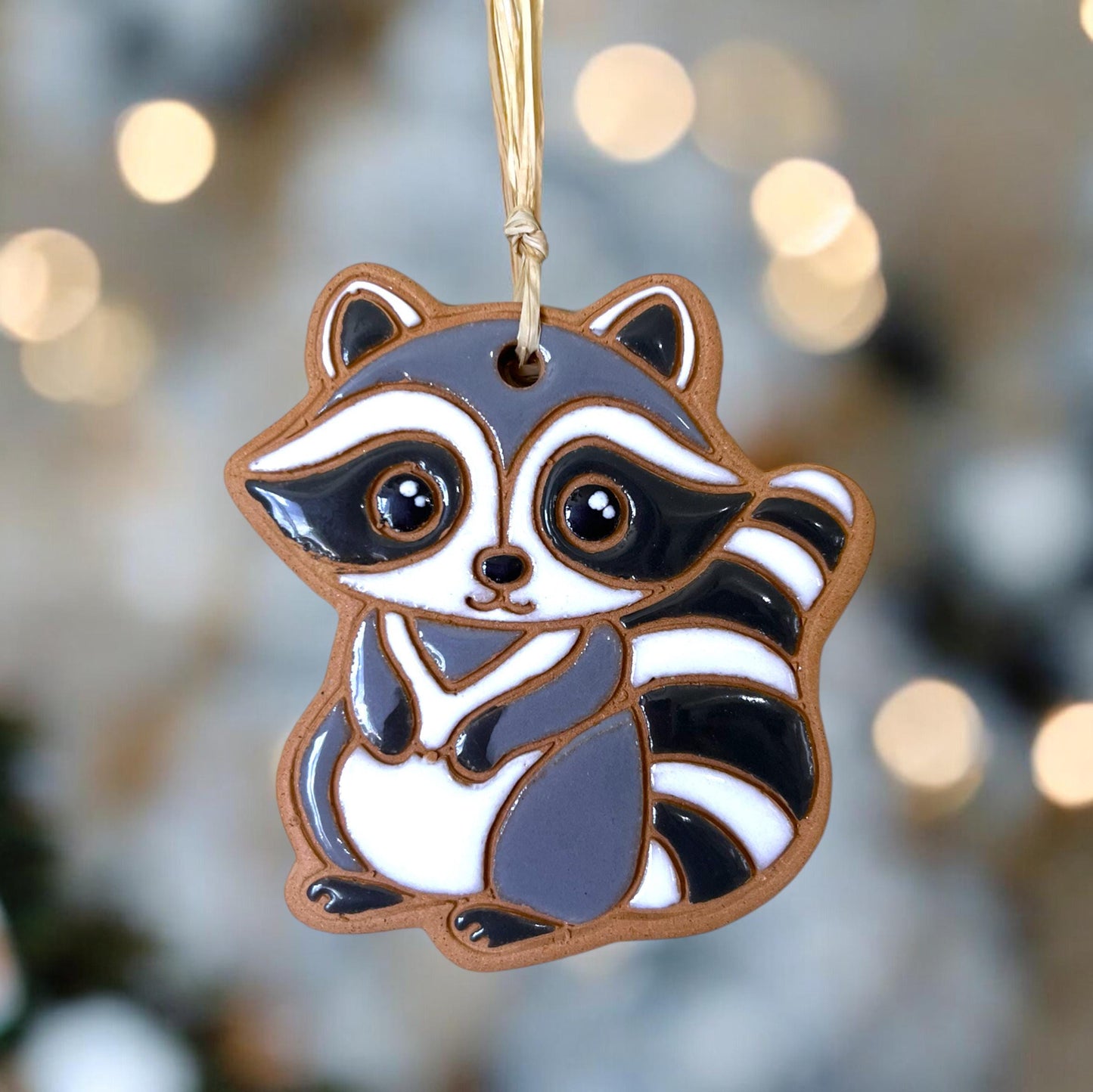 Cute Raccoon Ornament