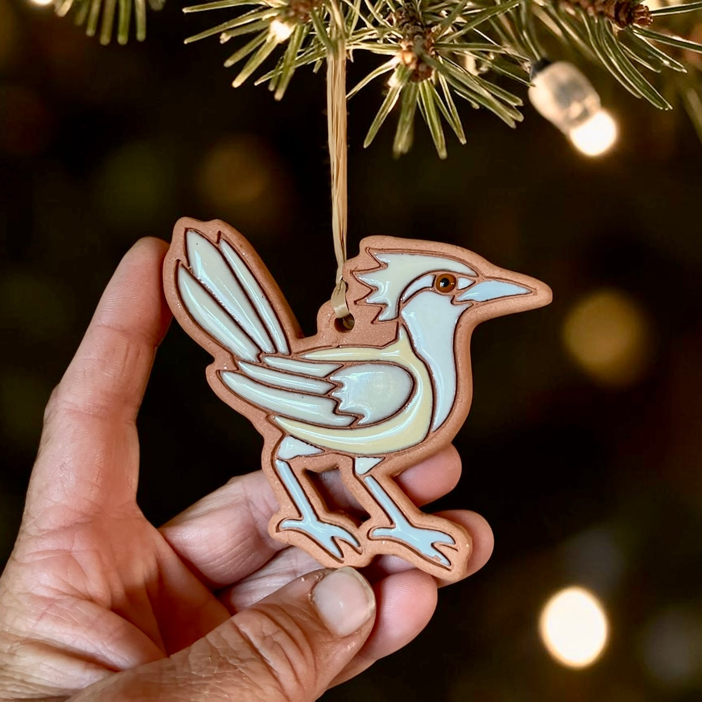 Stylized Roadrunner Ornament