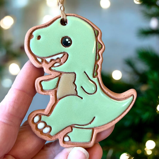 Cute T-Rex Ornament (color variations)
