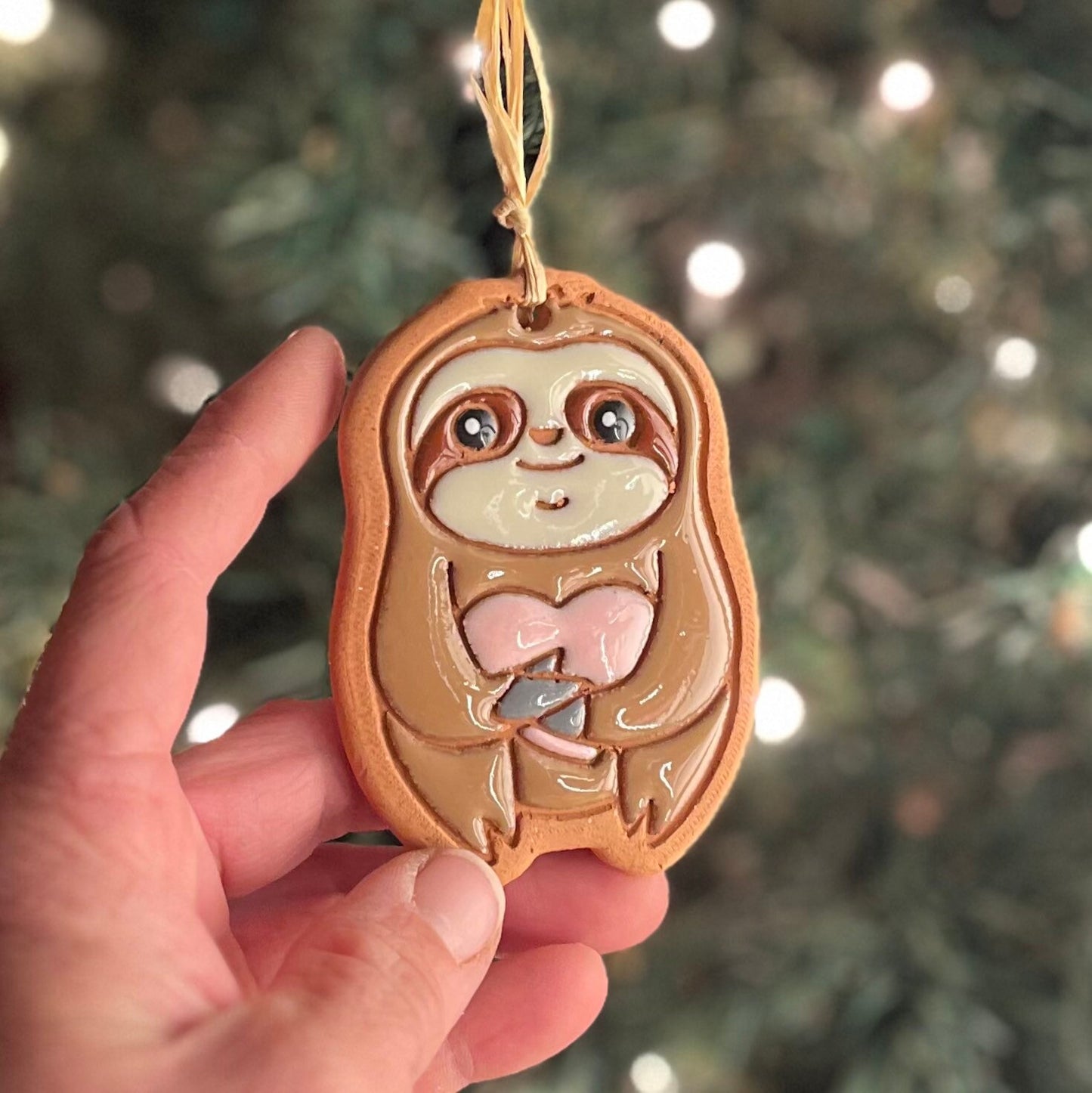 Sloth Ornament