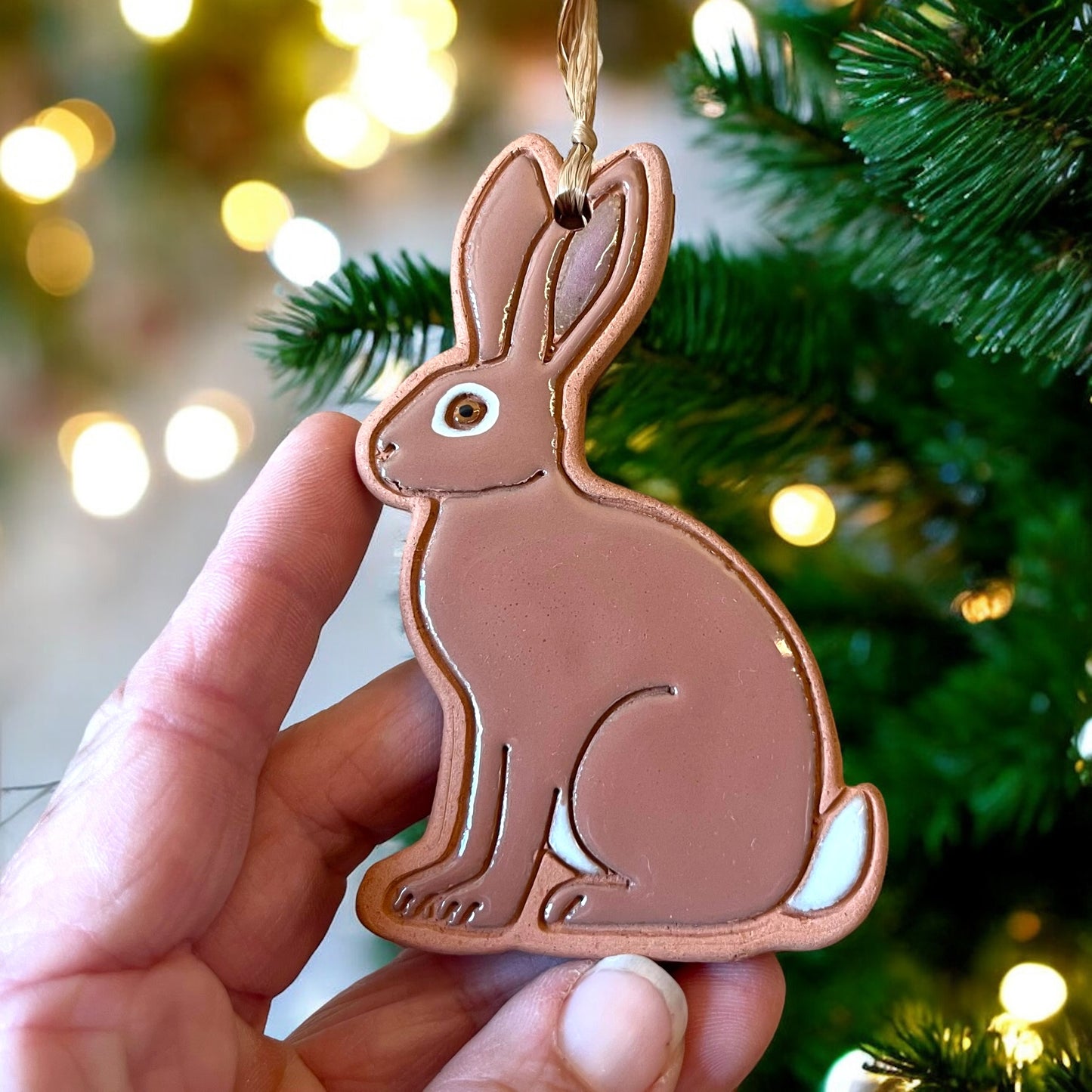 Jack Rabbit Ornament