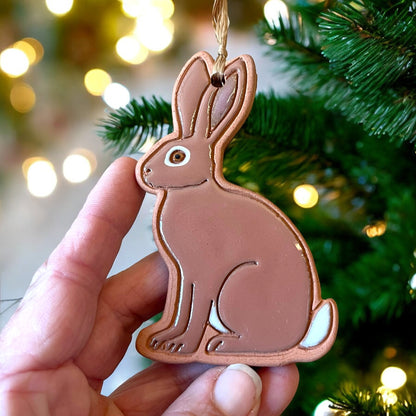 Jack Rabbit Ornament