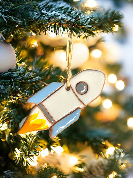 Rocket Ornament (color variations)
