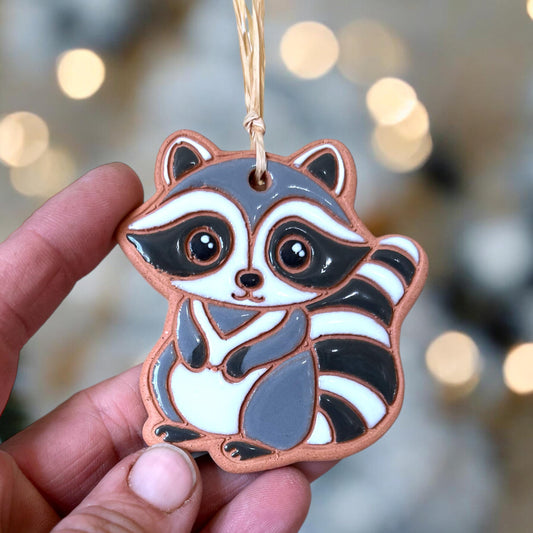 Cute Raccoon Ornament