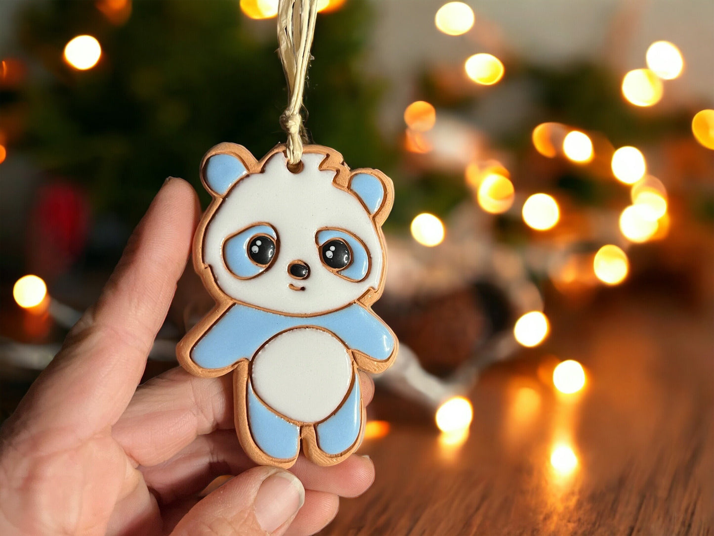 Panda Ornament (color variations)