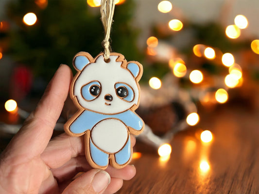 Panda Ornament (color variations)