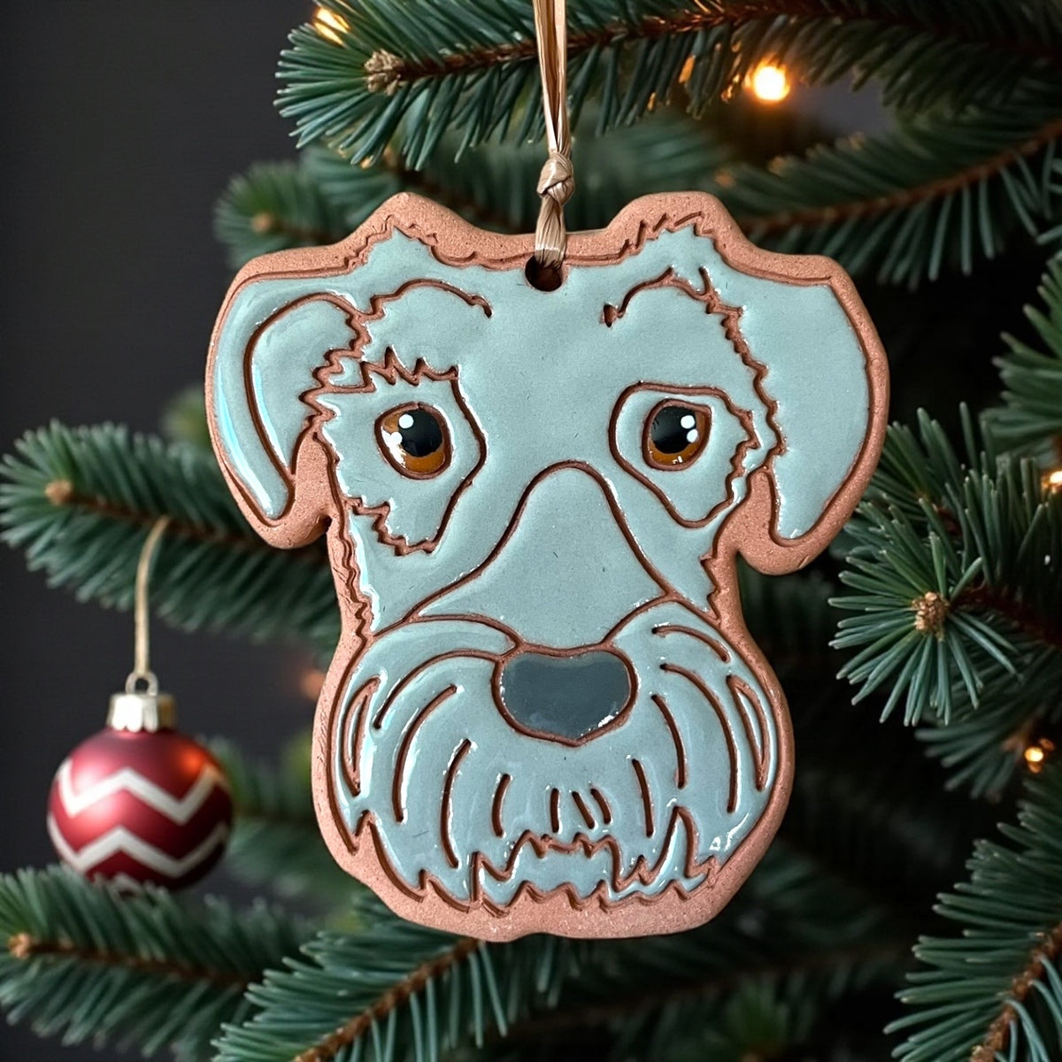 Schnauzer Dog Ornament