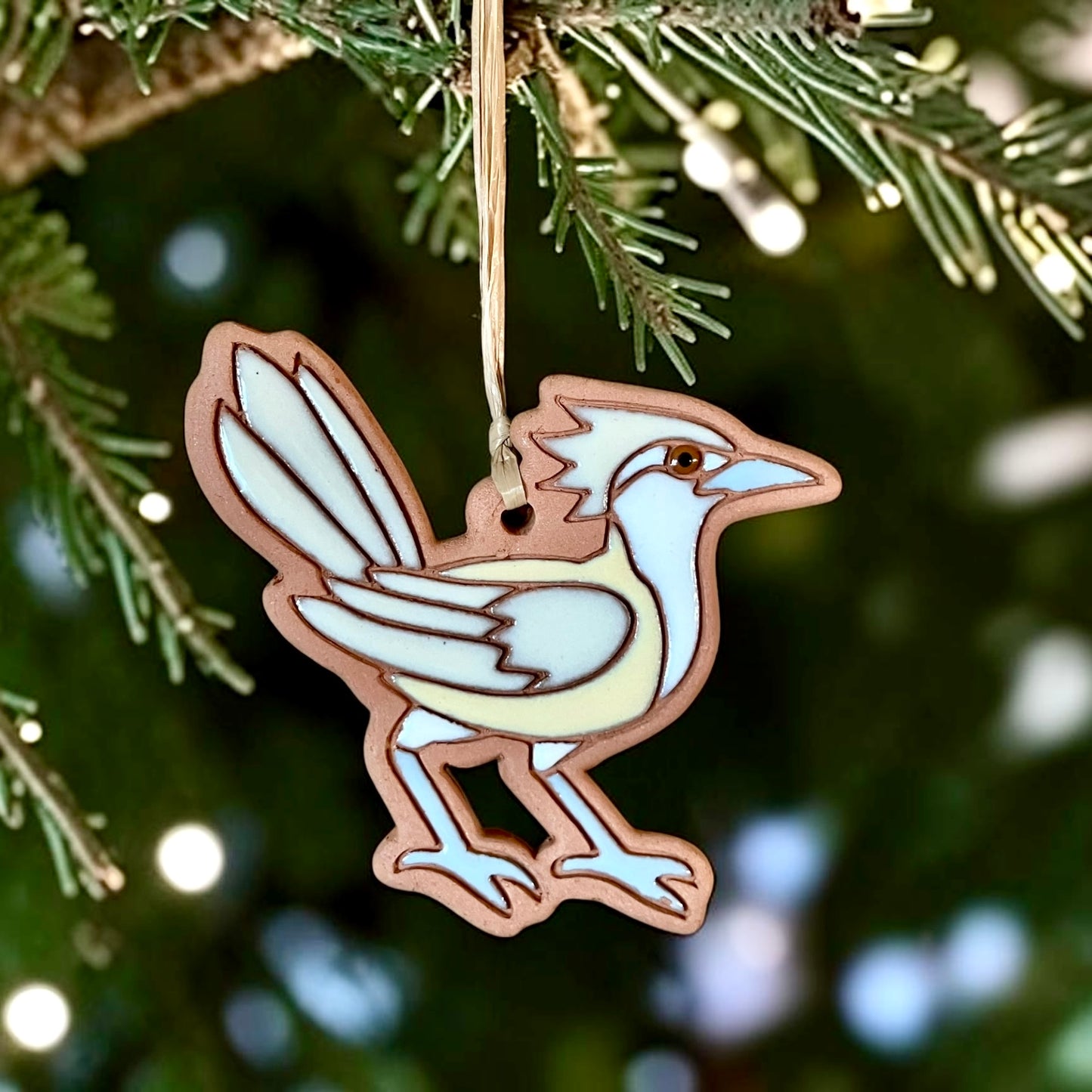 Stylized Roadrunner Ornament