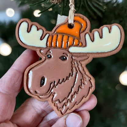 Moose Ornament (color variations)
