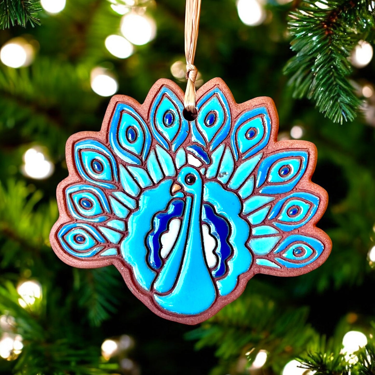 Peacock Ornament