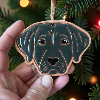 Black Lab Ornament