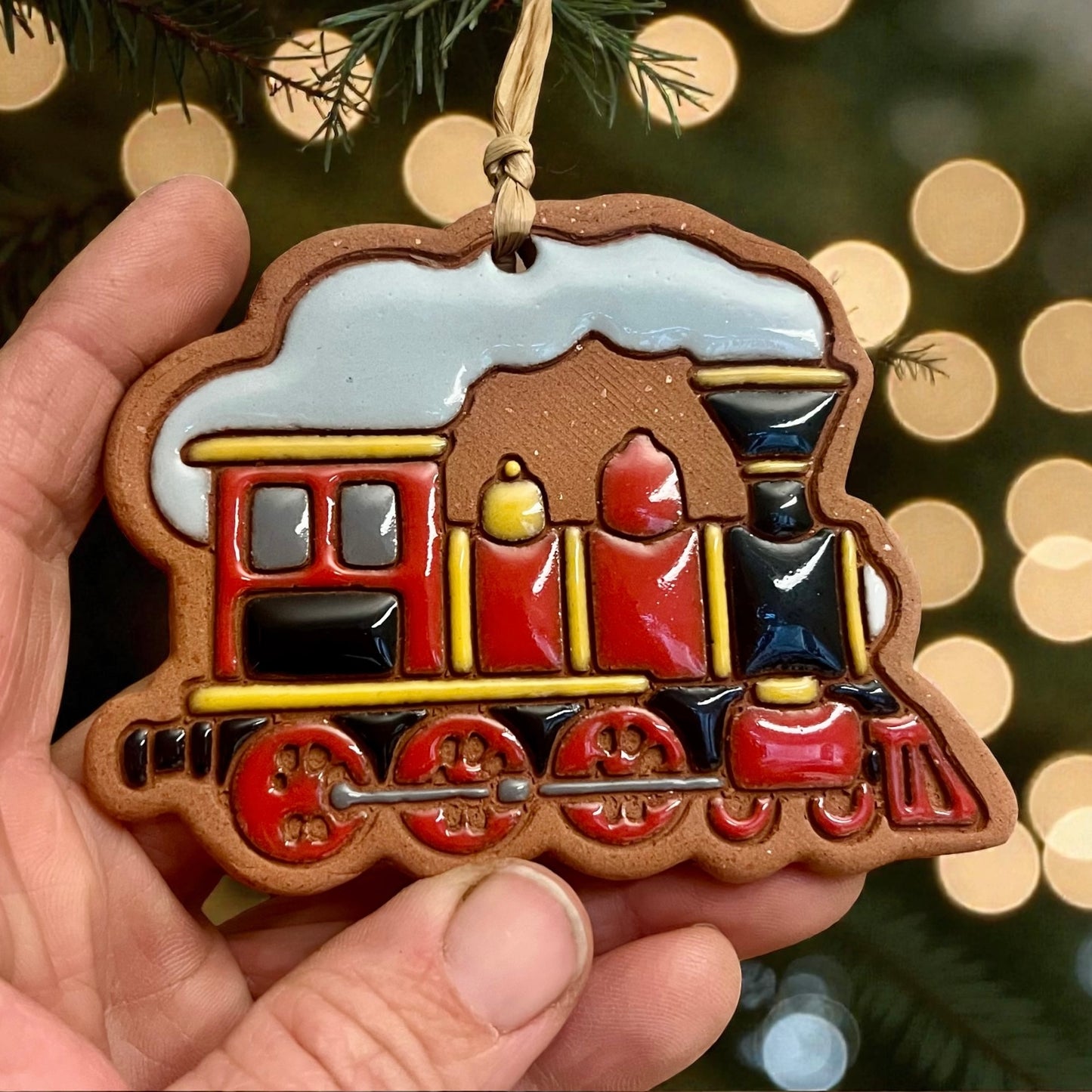 Steam Train Ornament